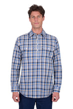 Load image into Gallery viewer, Hard Slog Mens Gibson 1/2 Placket Long Sleeve Shirt