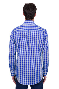 Hard Slog Mens Levers 1/2 Placket Long Sleeve Shirt