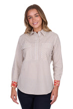 Load image into Gallery viewer, Hard Slog Womens Sara 1/2 Placket Long Sleeve Shirt