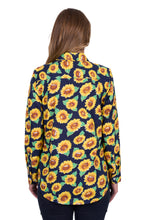 Load image into Gallery viewer, Hard Slog Womens Ally 1/2 Placket Long Sleeve Shirt