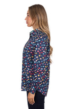 Load image into Gallery viewer, Hard Slog Womens Tori 1/2 Placket Long Sleeve Shirt