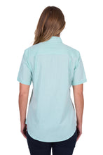 Load image into Gallery viewer, Hard Slog Womens Grace 1/2 Placket Short Sleeve Shirt