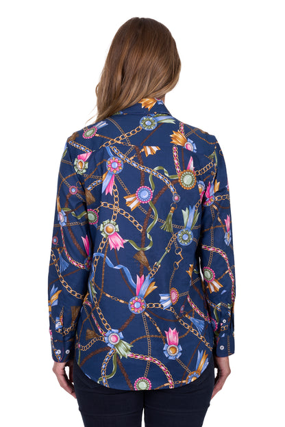 Hard Slog Womens Jolie Full Placket Long Sleeve Shirt