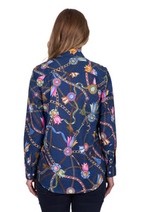 Hard Slog Womens Jolie Full Placket Long Sleeve Shirt