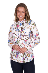 Hard Slog Womens Jolie Full Placket Long Sleeve Shirt