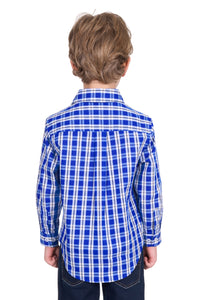 Hard Slog Kids Levers 1/2 Placket Long Sleeve Shirt