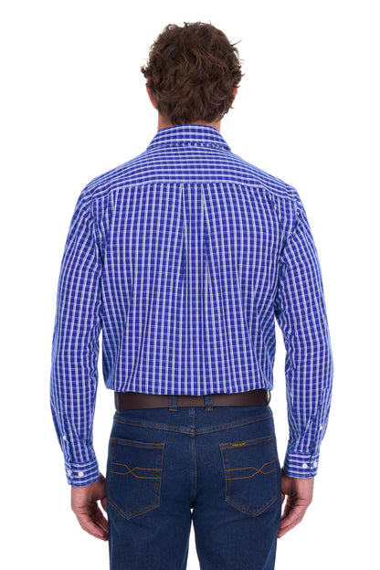 Hard Slog Mens Alex Long Sleeve Dress Shirt