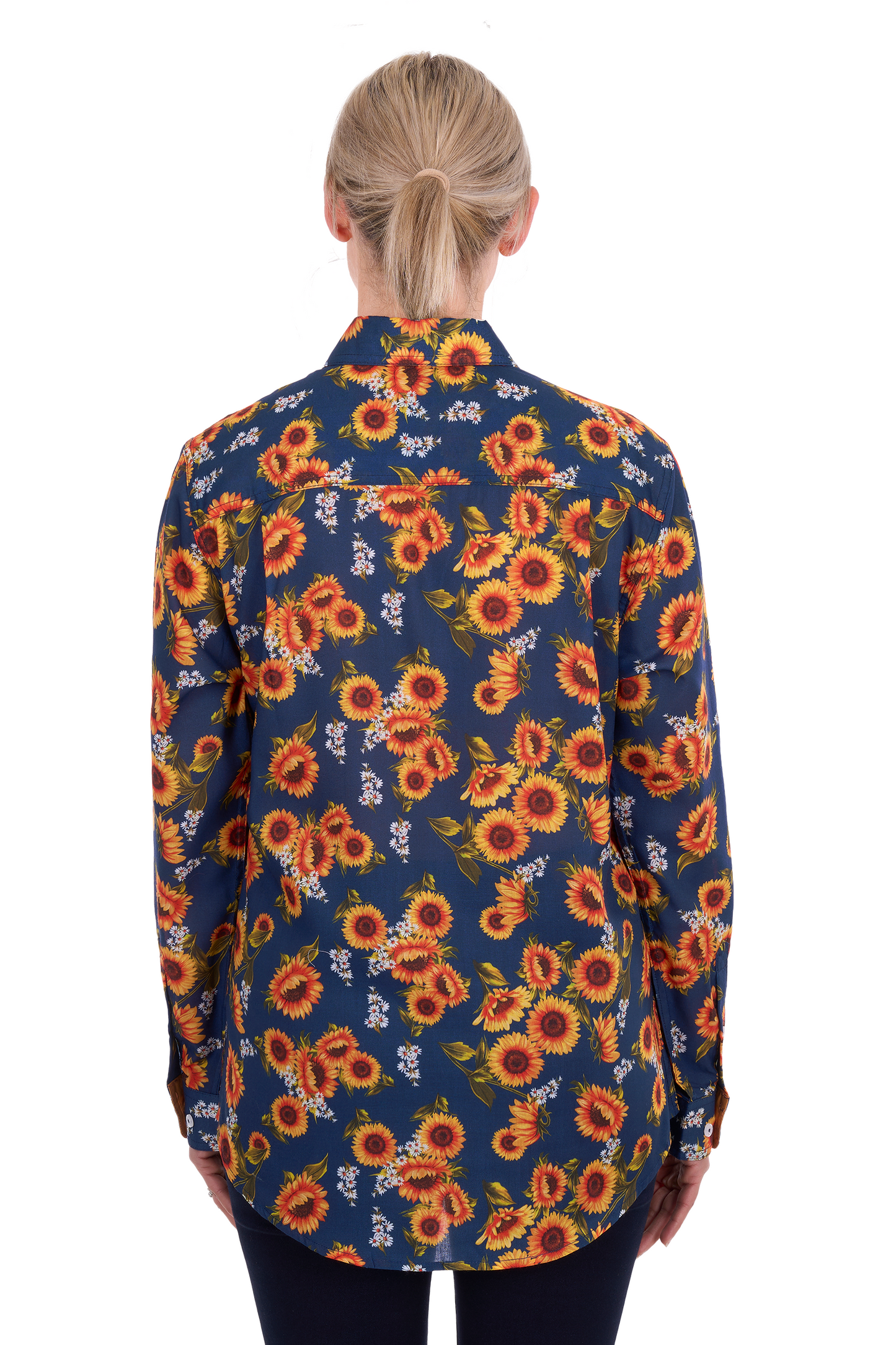 Hard Slog Womens Tabby Full Placket Long Sleeve Shirt