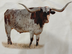 Australian Made Longhorn Tea Towel