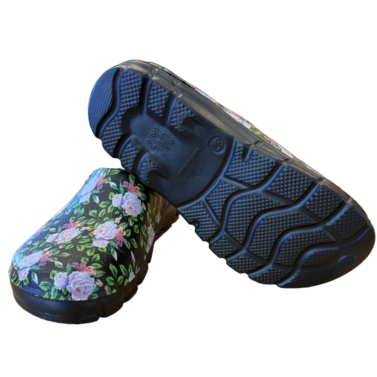 Clogees Womens Garden Clog Roses