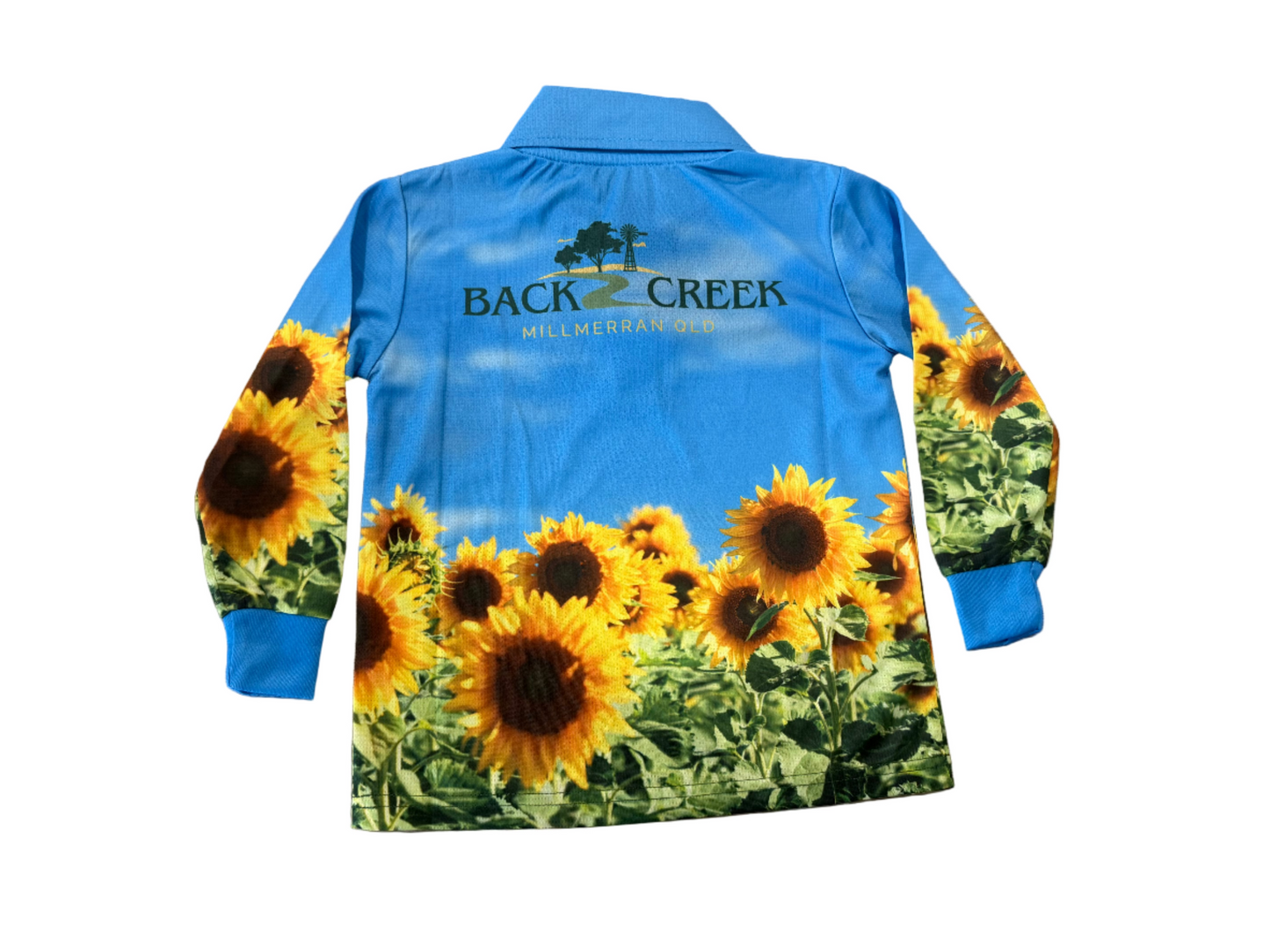 Back Creek Kids Sunflower Fishing Shirt