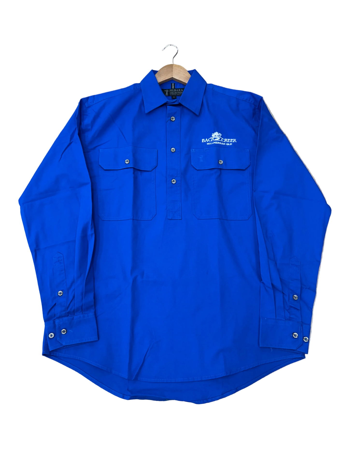 Back Creek Mens Closed Front Long Sleeve Shirt