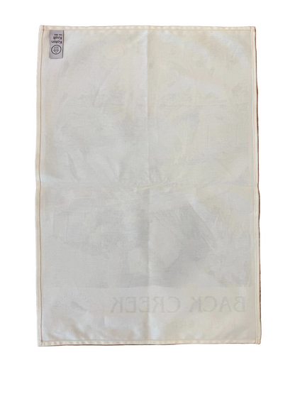 Australian Made Millmerran Back Creek Print Tea Towel