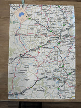 Load image into Gallery viewer, Australian Made Millmerran Local Map Tea Towel