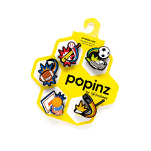 Load image into Gallery viewer, Joybees Popinz Charms - Sport Collection 5 Pack