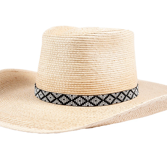 Hat Band 9 Czech Bead Stretch