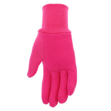 Load image into Gallery viewer, John Deere Light Duty Womens Pink Cotton Work Gloves