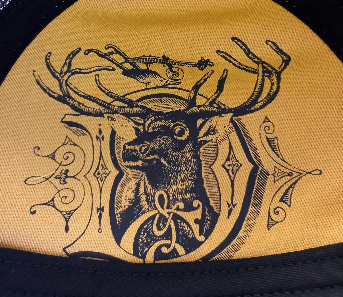 John Deere Adult Twill Mesh Trucker Cap with 3D Logo