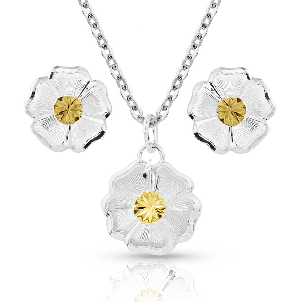 Montana Silversmiths Classic Flowers Jewellery Set