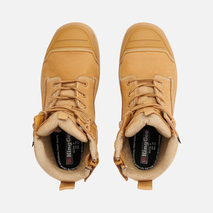 KingGee Mens ONYX 6Z Puncture-Resistant Work Boots