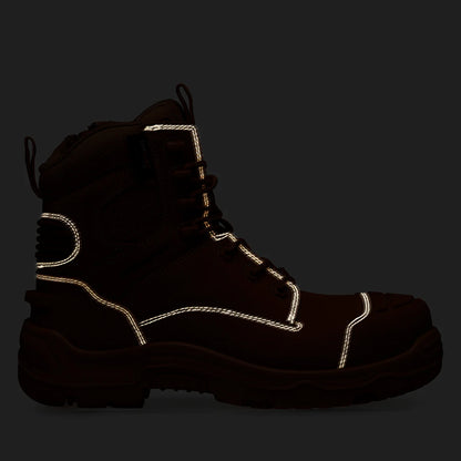 KingGee Mens ONYX 6Z Puncture-Resistant Work Boots