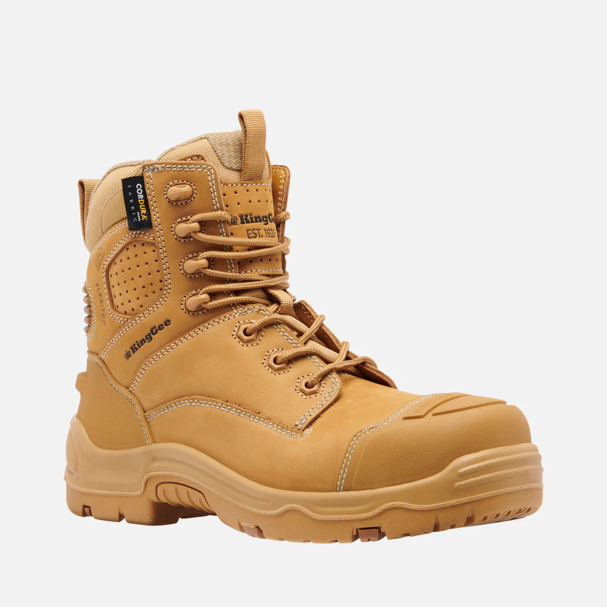 KingGee Mens ONYX 6Z Puncture-Resistant Work Boots