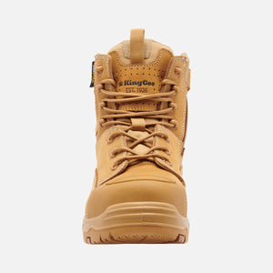 KingGee ONYX 6Z PR WHEAT WORK BOOTS