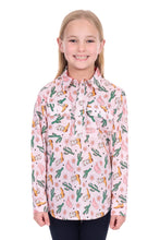 Load image into Gallery viewer, Hard Slog Kid's Cleo Half Placket Long Sleeve Shirt