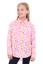 Load image into Gallery viewer, Hard Slog Kids Daisy 1/2 Placket Long Sleeve Shirt