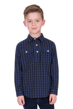 Load image into Gallery viewer, Hard Slog Kids Nash 1/2 Placket Long Sleeve Shirt