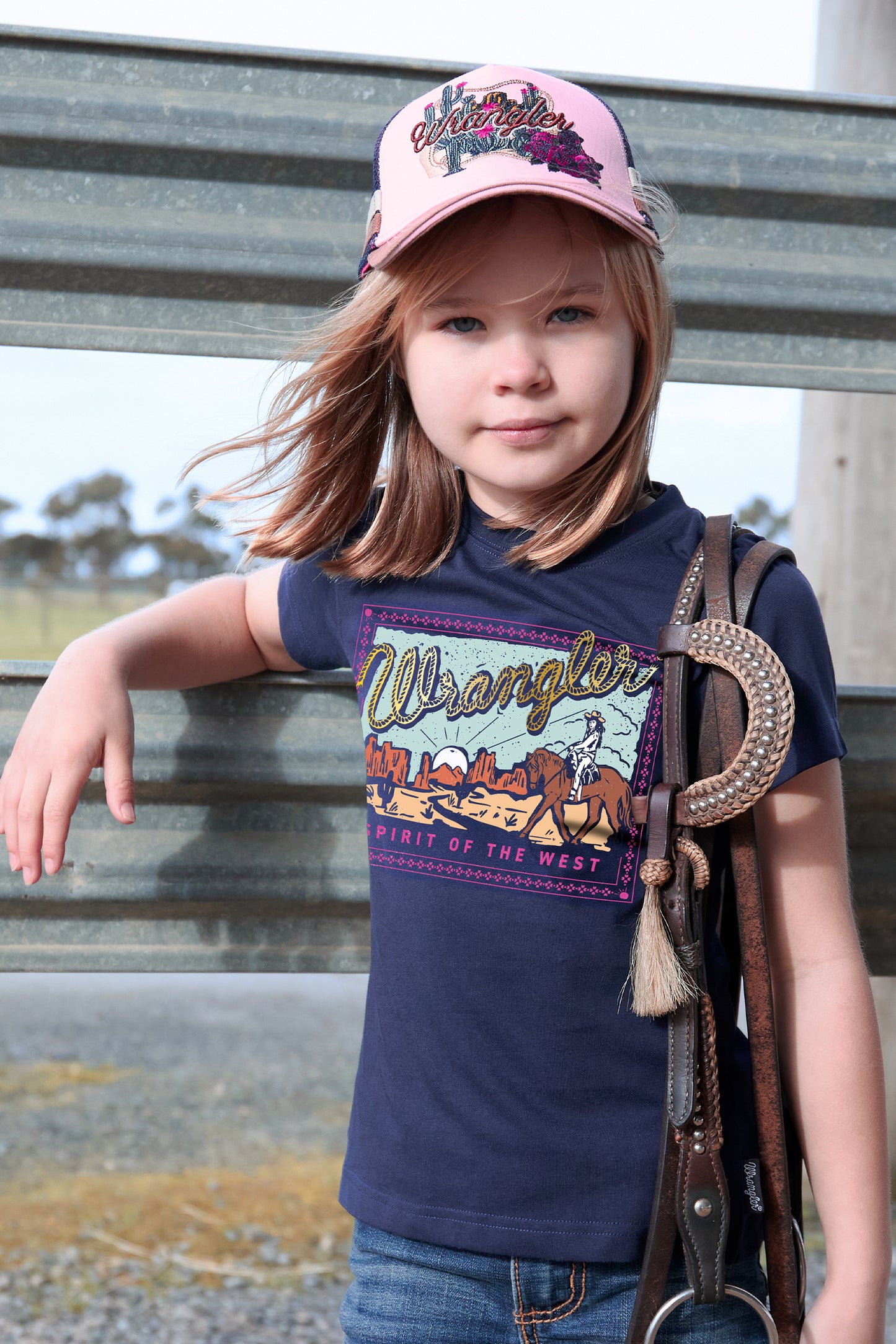 Wrangler Kids Phoebe Trucker Cap