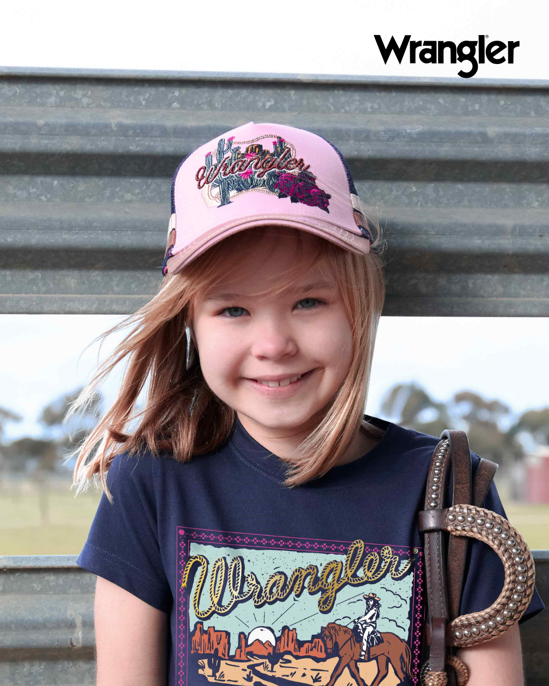 Wrangler Kids Phoebe Trucker Cap