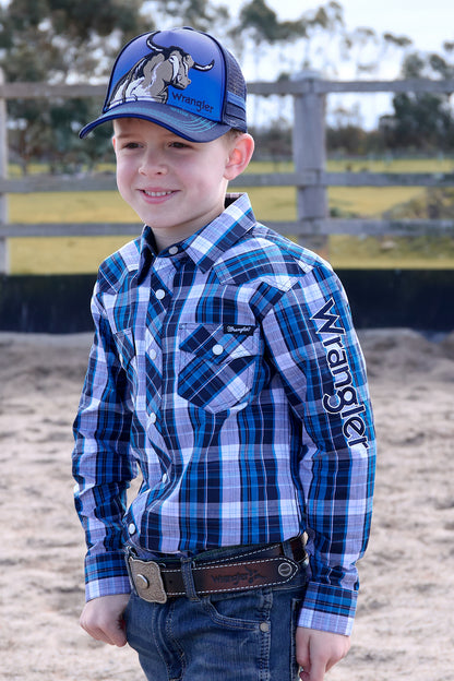 Wrangler Kids Robbie Trucker Cap