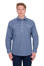 Load image into Gallery viewer, Hard Slog Mens Alden 1/2 Placket Long Sleeve Shirt