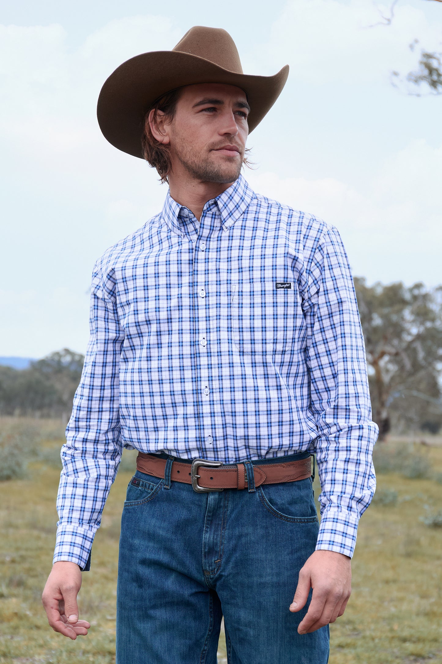 Wrangler Mens Bob Long Sleeve Shirt