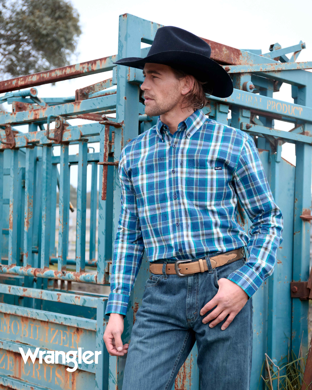 Wranger Mens Erik Long Sleeve Shirt