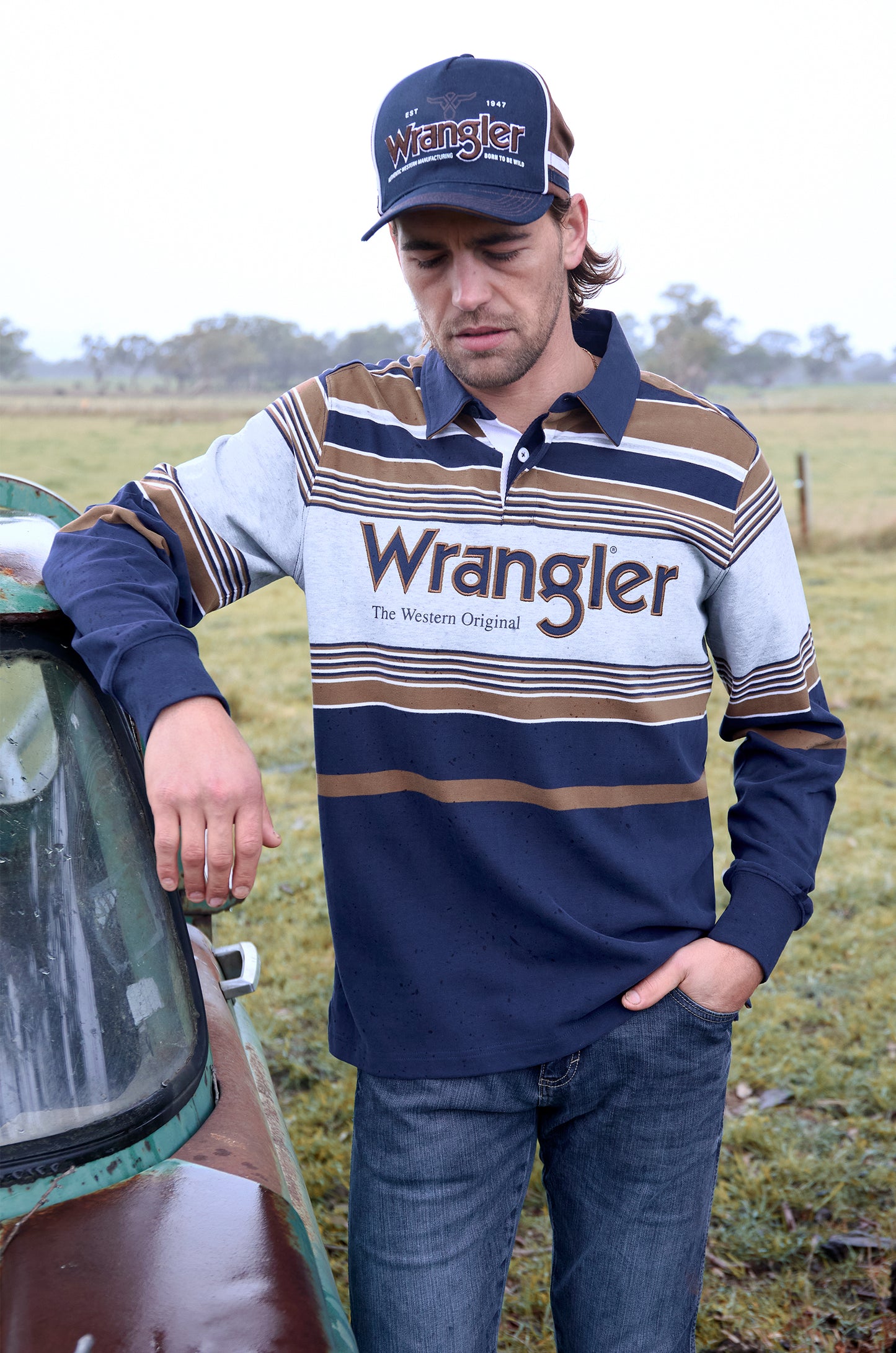 Wranger Mens Federick Rugby Jersey