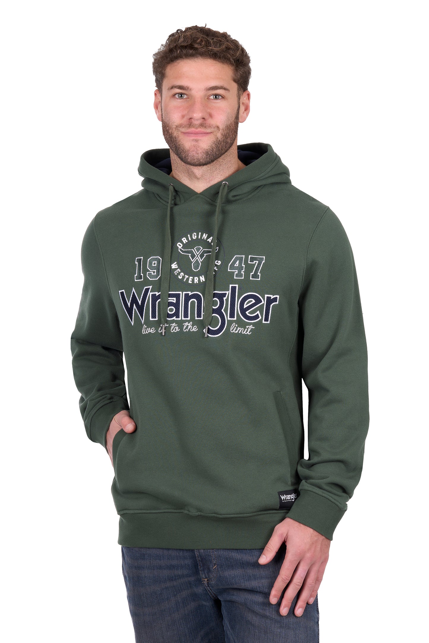 Wrangler Mens Glen Hoodie