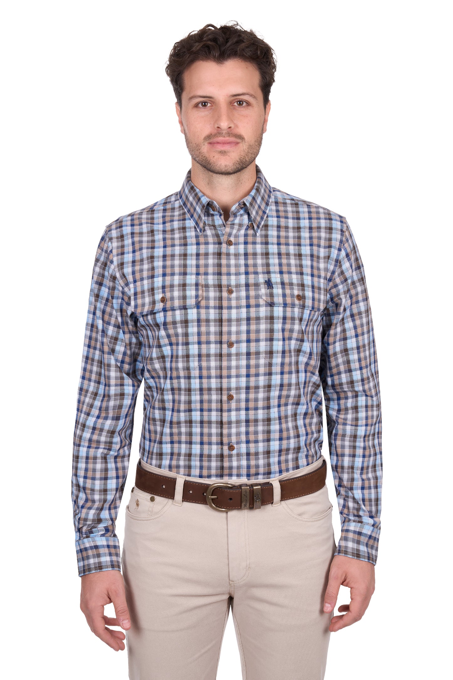 Thomas Cook Mens Jonathan Two Pocket Long Sleeve Shirt