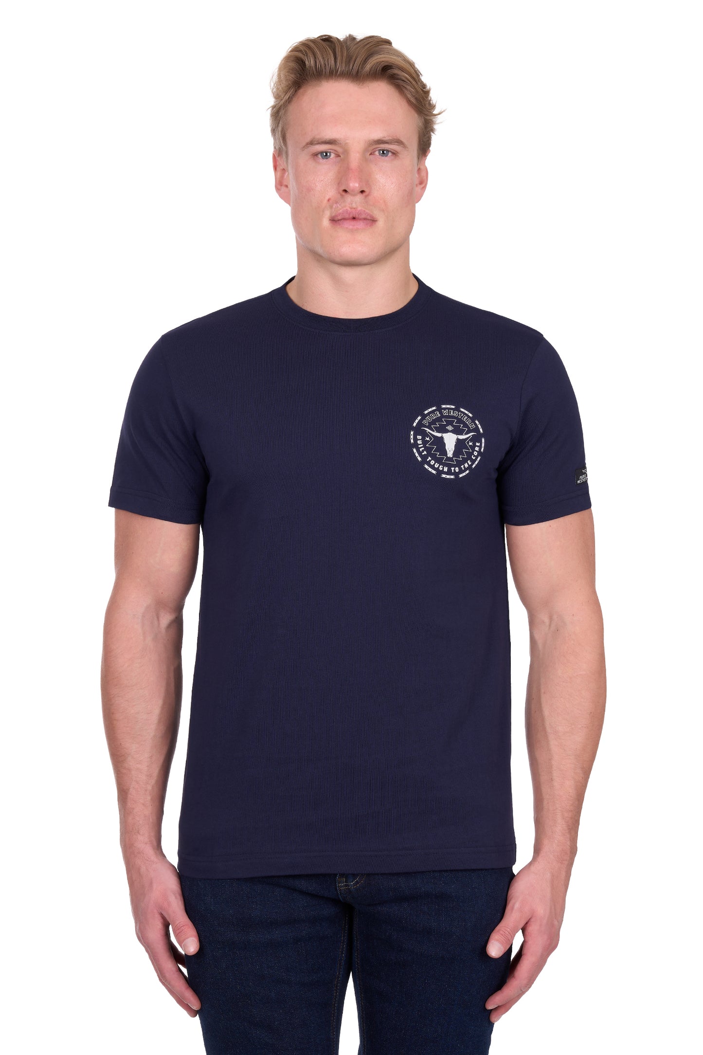 Pure Western Mens Oscar Short Sleeve Tee