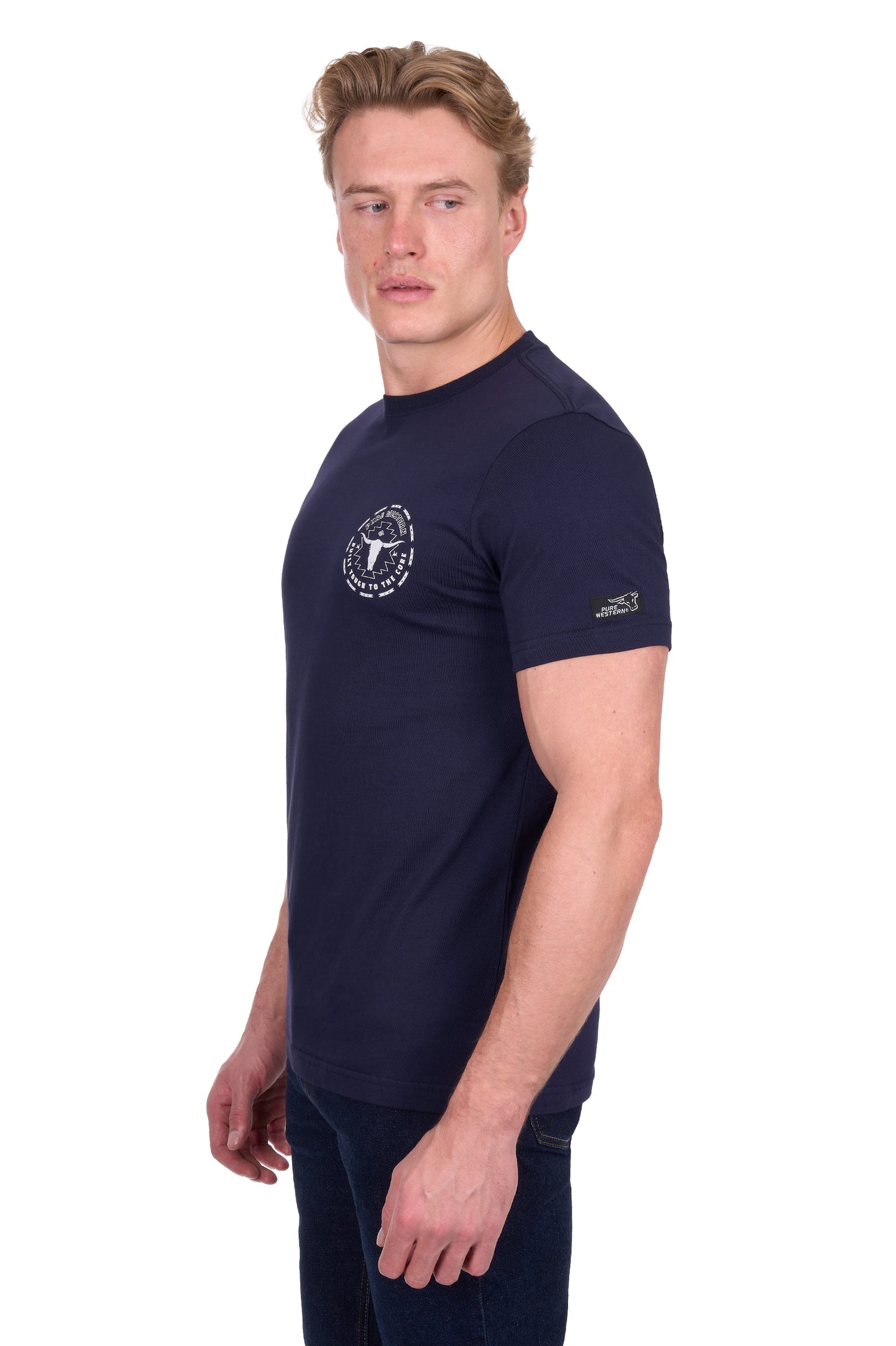Pure Western Mens Oscar Short Sleeve Tee