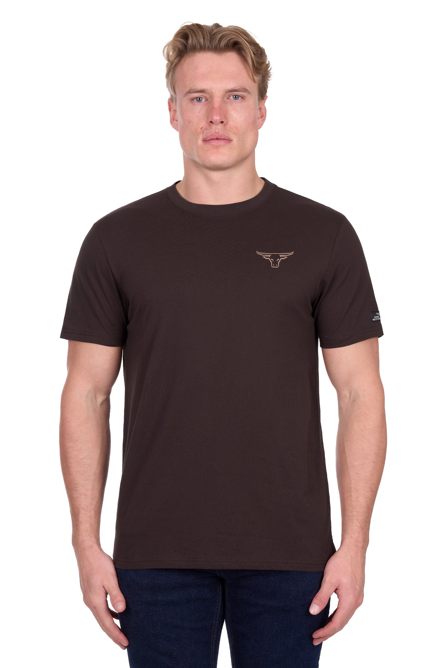 Pure Western Mens Rodeo Short Sleeve Tee