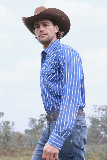 Wrangler Mens Roy Long Sleeve Shirt