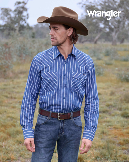 Wrangler Mens Roy Long Sleeve Shirt