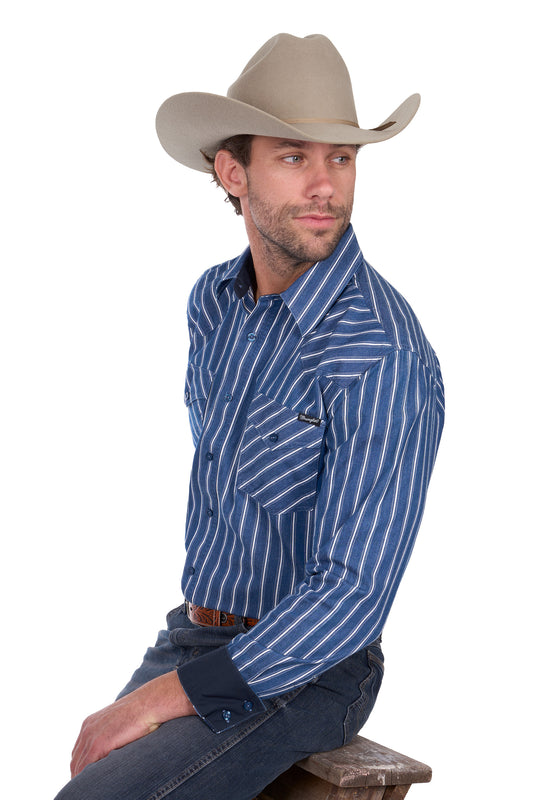 Wrangler Mens Roy Long Sleeve Shirt