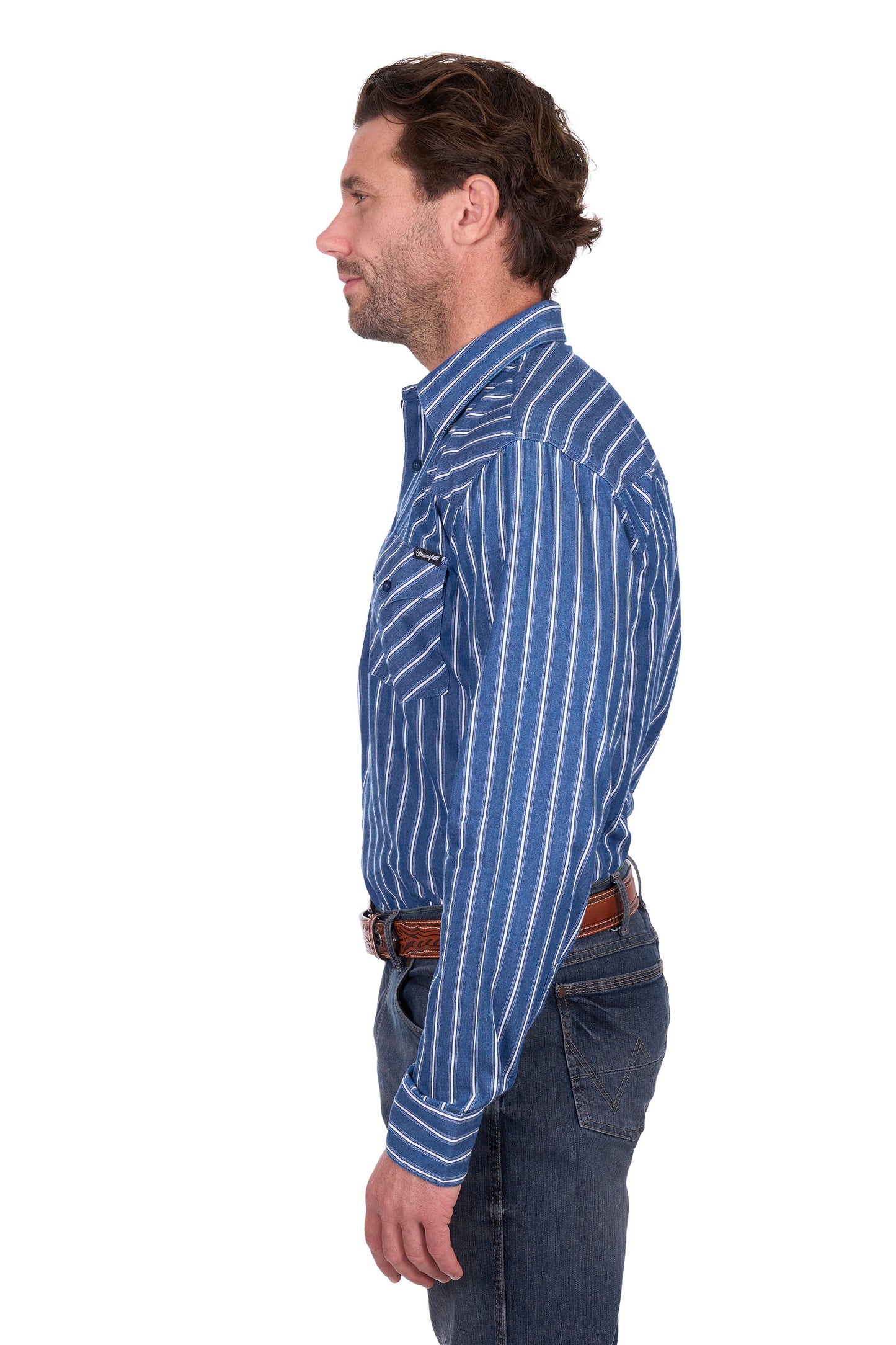 Wrangler Mens Roy Long Sleeve Shirt