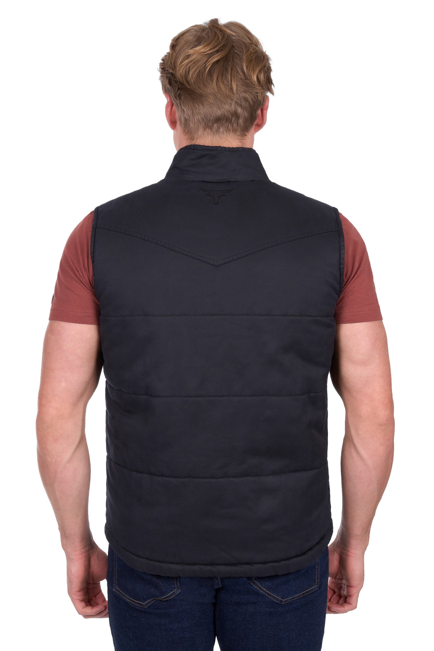 Pure Western Mens Trevor Reversible Vest