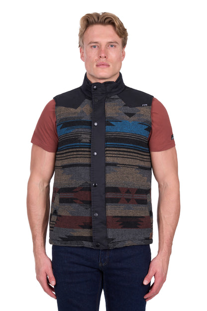 Pure Western Mens Trevor Reversible Vest