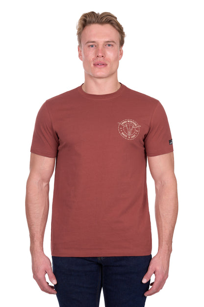 Pure Western Mens Walker Short Sleeve Tee