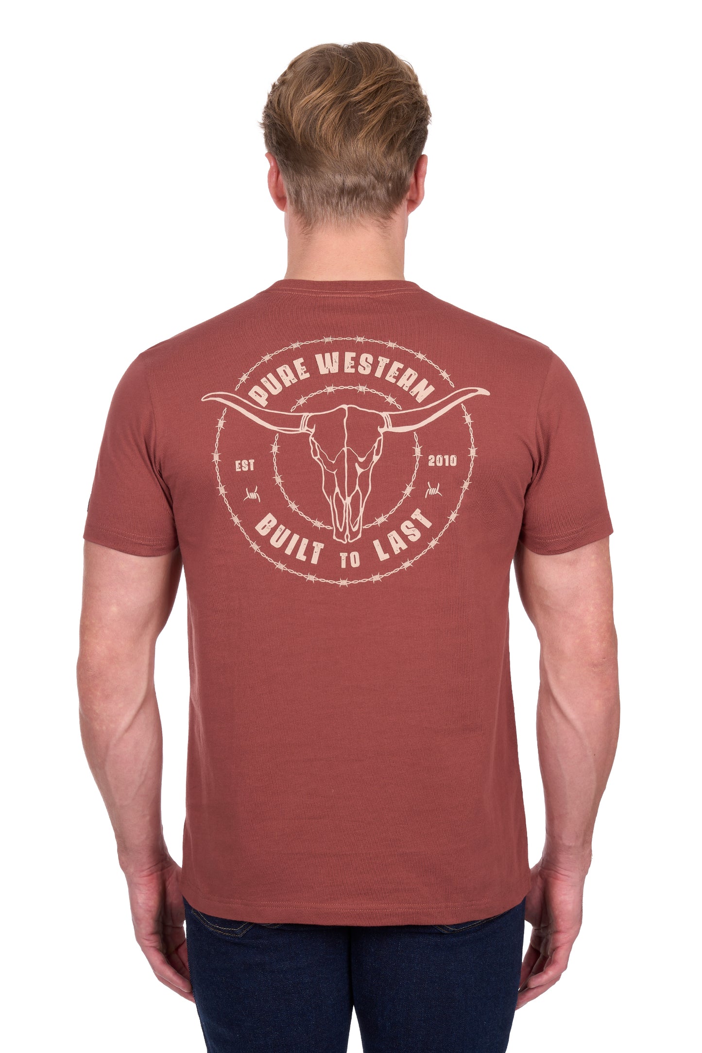 Pure Western Mens Walker Short Sleeve Tee